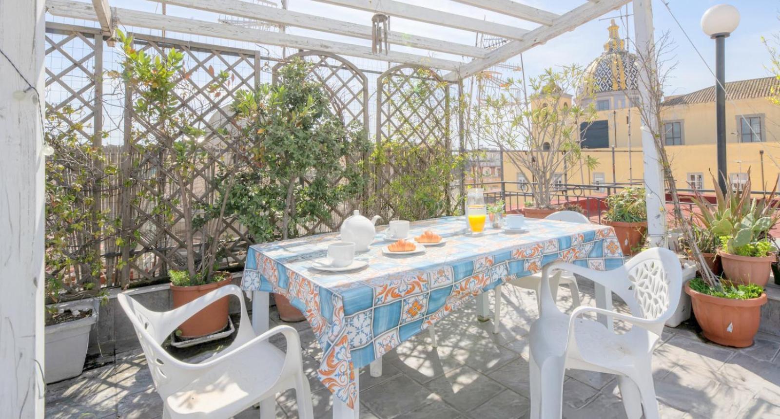 Apartamento Mimì Terrace Nápoles Exterior foto
